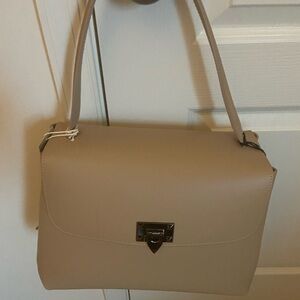 New Italian leather bag.